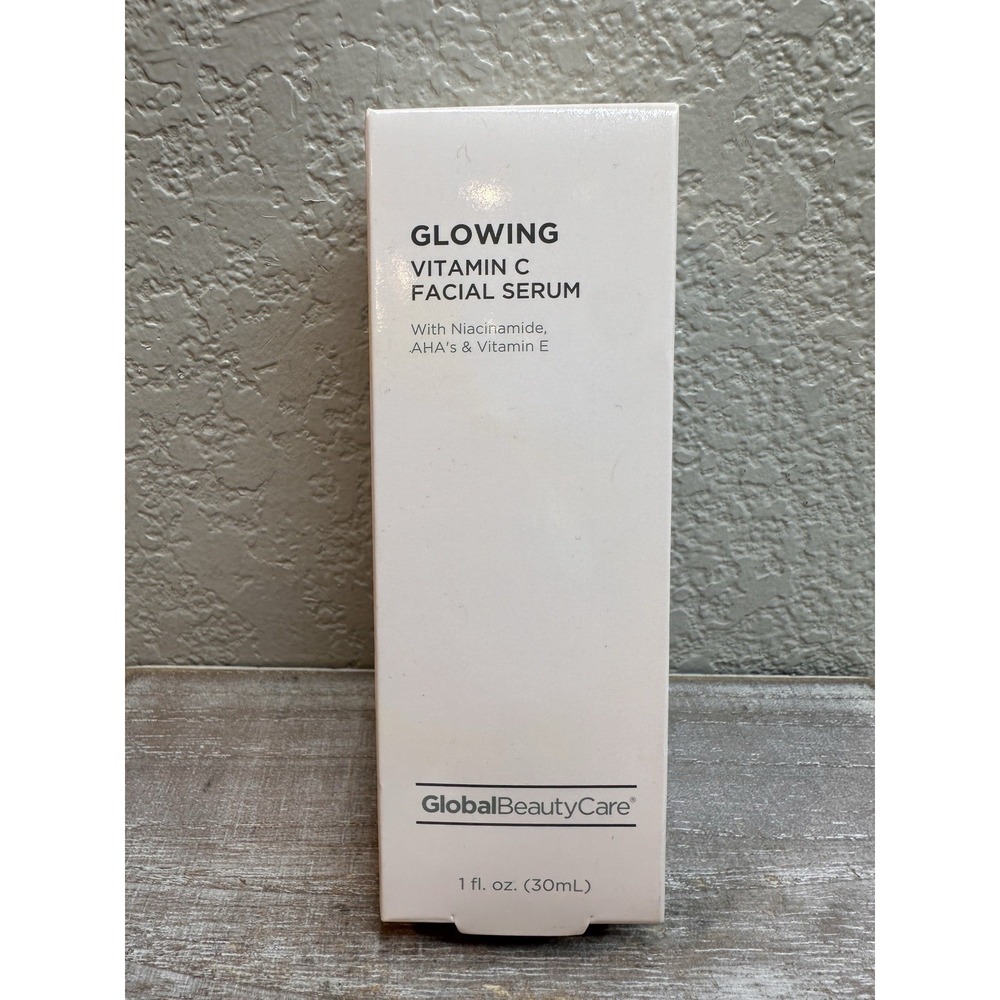 $9 🌙 Global Beauty Care Glowing Vitamin C Facial Serum NIB FREE